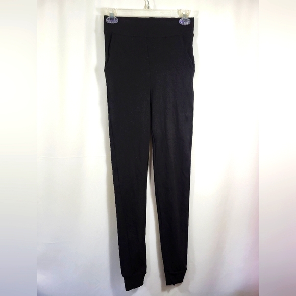 naked wardrobe Pants - Naked Wardrobe black ribbed leggings women's M #1415